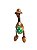 Pato Fazendeira Avental Florido Decorativo P - 26cm - Imagem 2