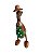 Pato Fazendeira Avental Florido Decorativo M - 36cm - Imagem 2
