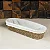 Cesta Oval de Sisal com Forro em Tecido - 28cm x 12cm x 6,5cm - Imagem 5