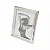 Porta-Retrato Perene Liso Prata Aço Inox - 10cm x 15cm - Imagem 1