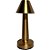 Luminaria de Mesa Led Dourado - 23,5cm x 9,5cm - Imagem 1