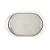 Bandeja Oval de Melamina com Alça Sublime - 53cm x 35cm x 7cm - Imagem 1