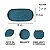 Travessa Oval de Melamina Breeze - 43cm x 21,5cm x 1,7cm - Imagem 4