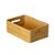 Caixa Organizadora de Bambu com Alça G - 30cm x 19cm x 10,4cm - Imagem 1