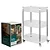 Organizador Triplo com Rodízio Premium - 88cm x 46cm x 30cm - Imagem 1