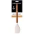 Espatula de Silicone com Cabo de Madeira Creme - 34cm - Imagem 3