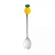 Conjunto 4 Colheres Aço Inox para Chá Fruit Prateado - Imagem 3