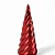 Arvore Decorativa Giratória com Led Vermelho Natal - 30cm - Imagem 2