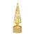 Arvore Decorativa Giratória com Led Ouro Natal - 30cm - Imagem 4