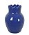 Vaso em Cerâmica Azul - 19cm x 14cm - Imagem 1