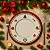 Conjunto com 6 Pratos Rasos em Cerâmica Jingle Bells Natal - 29cm - Imagem 2