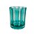Conjunto com 6 Copos Náuticos em Acrílico Verde 9cm x 10cm - 350ml - Imagem 1