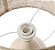 Abajour Luminária em Cerâmica com Cúpula em Fibra Natural - 40cm - Imagem 5