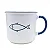 Caneca Peixe Branca - 400ml - Imagem 1