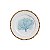 Prato Sobremesa Coral Bleu Du Mer 20cm - Conjunto com 6 Unidades - Imagem 1