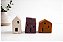 Kit com 3 Casinhas Decorativas em Cerâmica - - Imagem 3