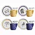 Conjunto com 4 Xícaras de Café com Pires Summer - 130ml - Imagem 2