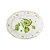 Travessa Oval Floral Verde Bitossi - 34cm - Imagem 1