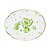 Travessa Oval Floral Verde Bitossi - 34cm - Imagem 4