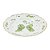 Prato Raso Floral Verde Bitossi - 26,5cm - Imagem 3