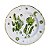 Prato de Sobremesa Floral Verde Bitossi - 20,5cm - Imagem 1