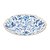 Prato Raso Over Blu Azul Bitossi - 26,5cm - Imagem 2