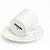 Conjunto com 2 Xícaras e 2 Pires Café Zig Zag Branco Missoni - 100ml - Imagem 2