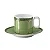 Xicara de Café com Pires Swarovski Signum Verde - Rosenthal - Imagem 1