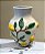 Vaso Limão em Cerâmica - Amarelo e Branco 33cm - Imagem 2