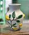 Vaso Limão em Cerâmica - Amarelo e Branco 33cm - Imagem 1