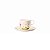 Xicara Café com Pires Fleur Sauvage Rosenthal - 200ml - Imagem 1