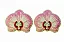 Conjunto com 2 Porta Guardanapo Orquídeas Brasileira Rosa 1 Marcelo Antunes - Imagem 1
