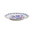 Prato Raso "Dipinto Bouquet" Azul Bitossi - 27cm - Imagem 3