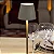 Luminaria de Mesa Ross Tatil Regulavel Taupe - 37,5cm x 11cm - Imagem 2