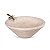 Bowl em Mármore Travertino com Detalhe Abelha Dourada - 16cm - Imagem 1