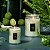 Vela Pote de Vidro G Tampa de Vidro Relevo White Cypress 100h - Voluspa - Imagem 2