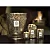 Vela Pote de Vidro G Tampa de Vidro Relevo Gilt Pomander e Hinoki 100h - Voluspa - Imagem 2