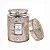 Vela Pote de Vidro G Tampa de Vidro Relevo Gilt Pomander e Hinoki 100h - Voluspa - Imagem 1