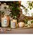 Vela Pote de Vidro G Relevo Jasmine Midnight Blooms 100h - Voluspa - Imagem 5