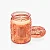 Vela Pote Vidro G Relevo Tampa de Vidro Spiced Pumpkin Latte 50H - Voluspa - Imagem 2