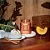 Vela Pote Vidro G Relevo Tampa de Vidro Spiced Pumpkin Latte 50H - Voluspa - Imagem 4