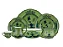 Prato Raso Oriente Italiano Malachite 26cm - Ginori - Imagem 6