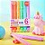 Kit 6 Marca Textos Simple Clear - Imagem 1