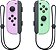 Kit Joy-Con Controle Sem Fio Nintendo Switch Roxo/Verde Pastel - Imagem 2