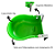 COMEDOURO COCHO SALEIRO PARA PEQUENOS E GRANDES ANIMAIS 4KG (10L) - Imagem 3