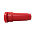 BICO VERMELHO P/ BALDE ALIMENTADOR BEZERROS BASPAN C/4UN - Imagem 3