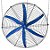 VENTILADOR INDUSTRIAL GG36' (1M) 6 PÁS MOTOR WEG 0.5CV TRIFASICO HA - Imagem 1