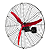 VENTILADOR 1 METRO GG36' (1M) 3 PÁS MOTOR WEG 0.5CV C/SUPORTE PAREDE - Imagem 1