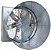 EXAUSTOR INDUSTRIAL AXIAL QUADRADO BUTTERFLY CONE 50' (1M) MOTOR WEG 1.5CV - Imagem 1