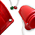 TEE DESCIDA LINHA RAÇÃO C/FECHAMENTO P/TUBO 100MM - 100X100MM VERMELHO - Imagem 2
